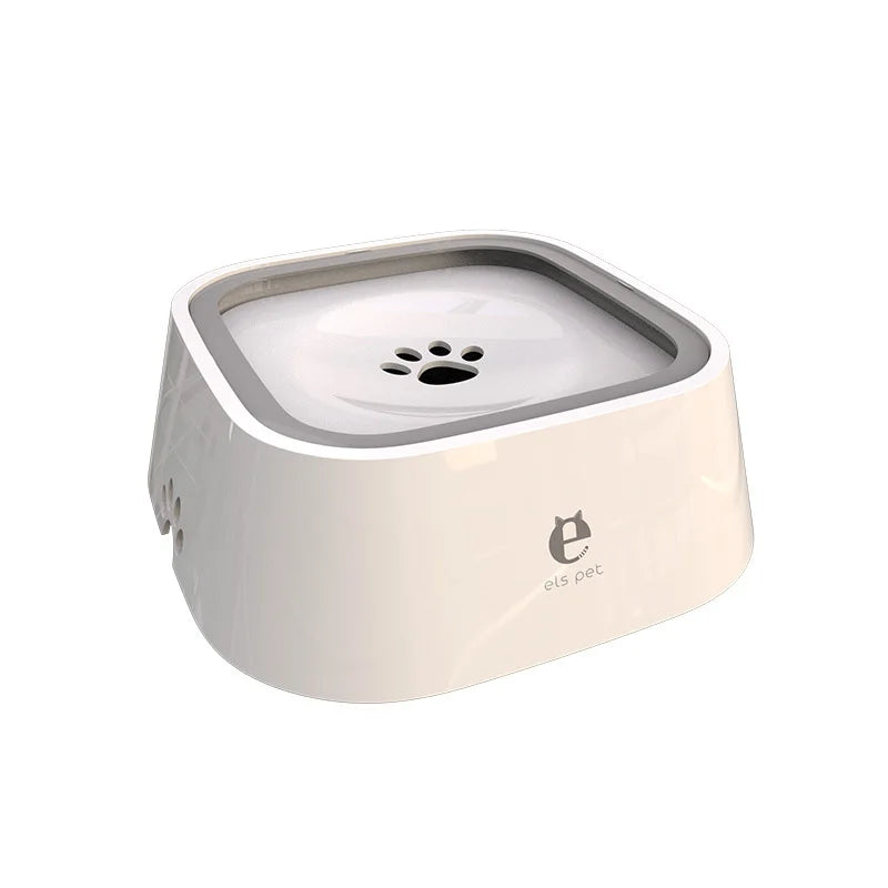 SHEHLUXE Anti-Spill Floating Pet Water Bowl – No Mess, Non-Wetting Design for Dogs & Cats