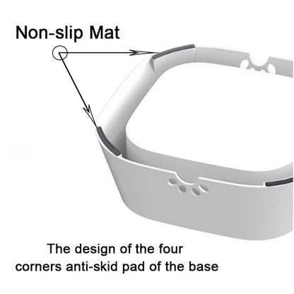 SHEHLUXE Anti-Spill Floating Pet Water Bowl – No Mess, Non-Wetting Design for Dogs & Cats