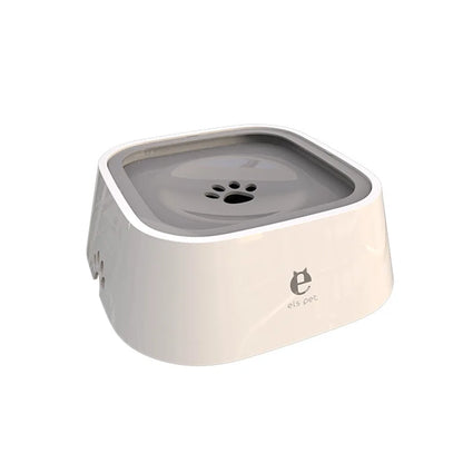 SHEHLUXE Anti-Spill Floating Pet Water Bowl – No Mess, Non-Wetting Design for Dogs & Cats