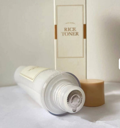 Shehluxe Glow Boost Rice Toner | Hydrating & Brightening Essence with Niacinamide | Vegan, Fragrance Free, Alcohol Free Skincare
