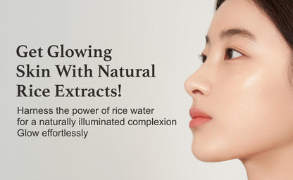 Shehluxe Glow Boost Rice Toner | Hydrating & Brightening Essence with Niacinamide | Vegan, Fragrance Free, Alcohol Free Skincare